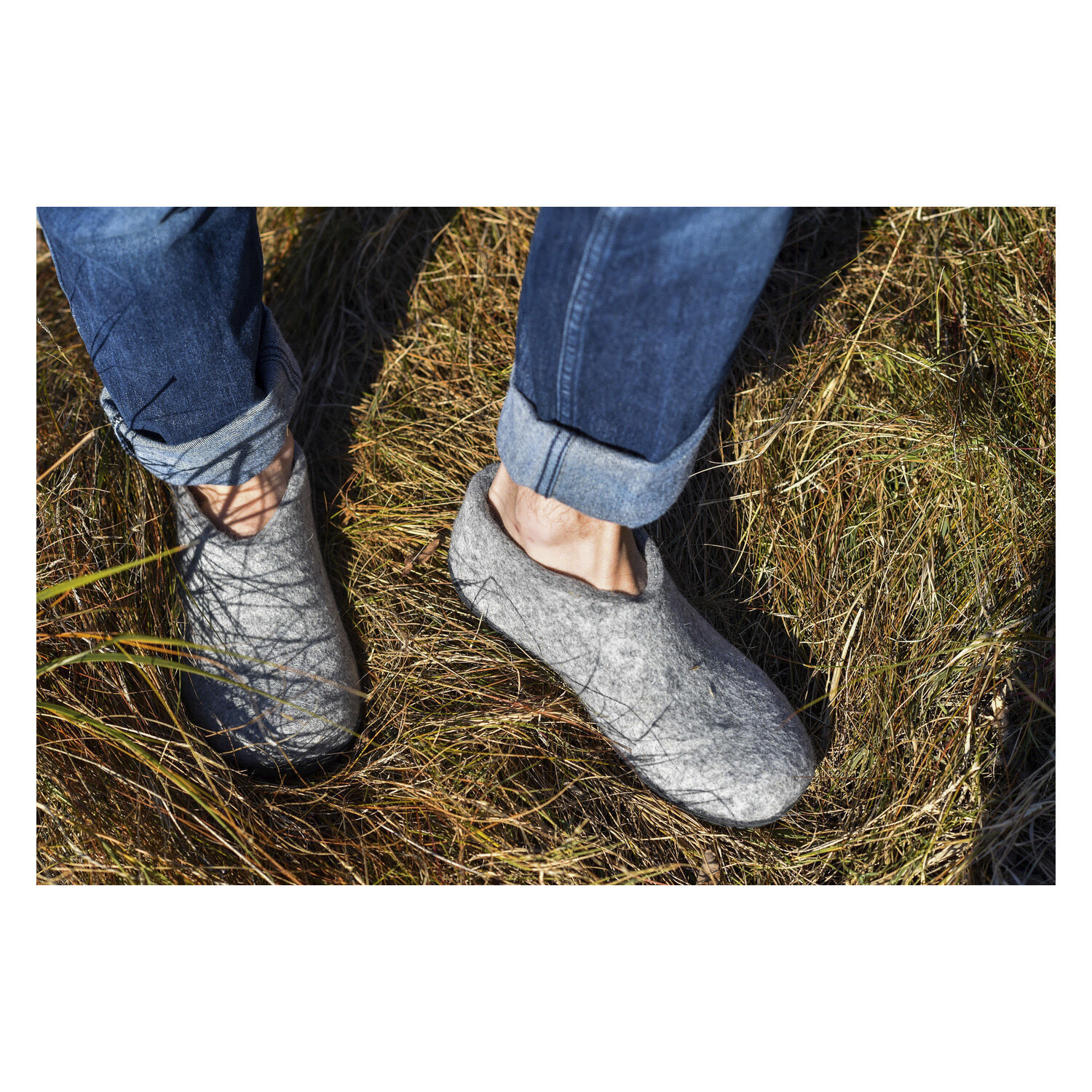 Glerups sko med skinds&aring;l