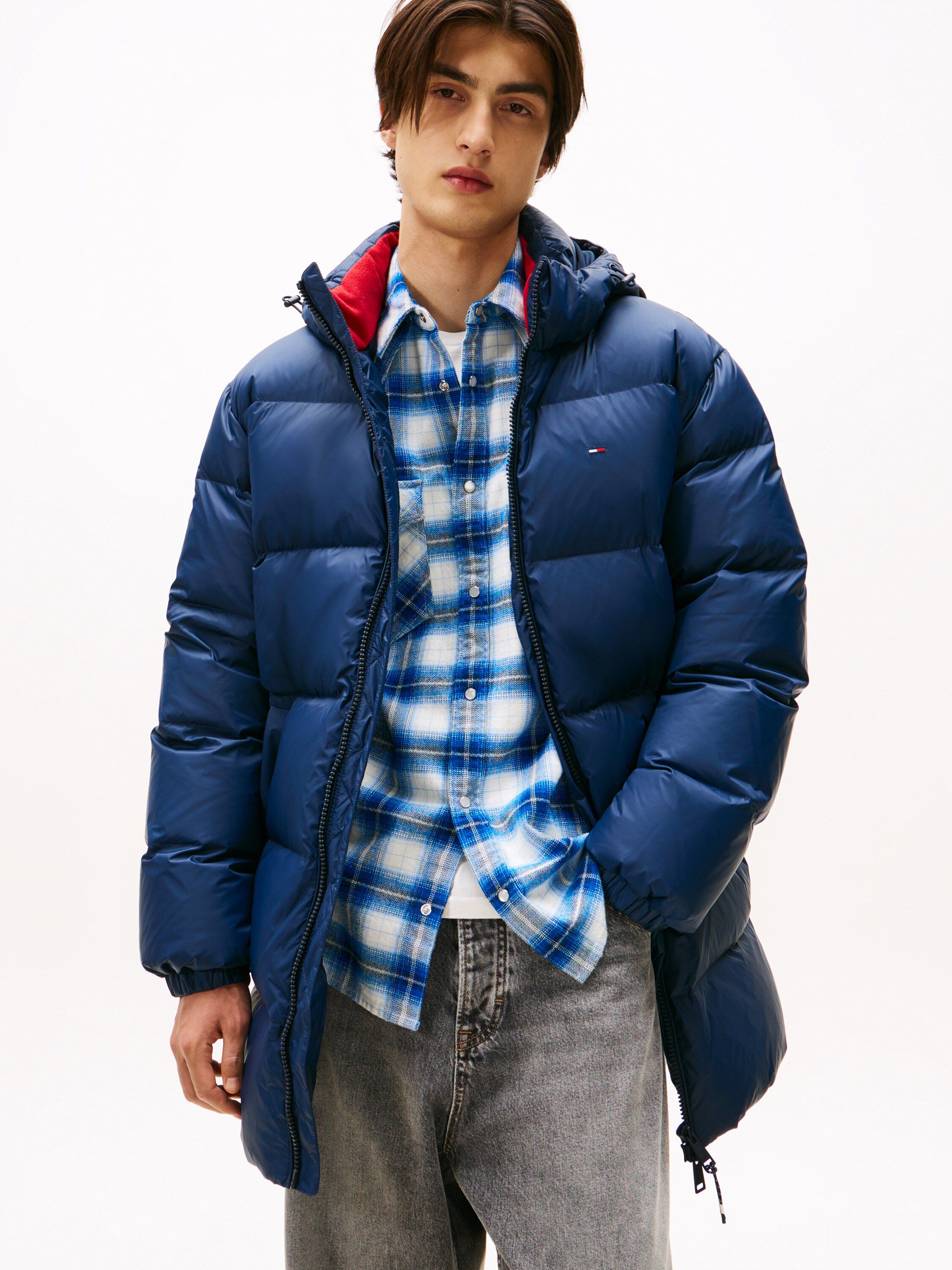Relaxed Down Hooded Parka