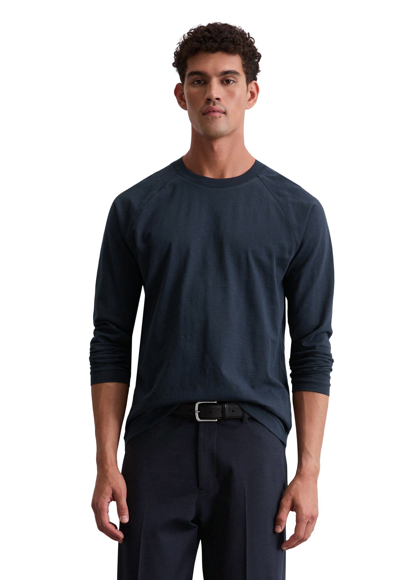 T-shirt, long sleeve, crew neck, ra