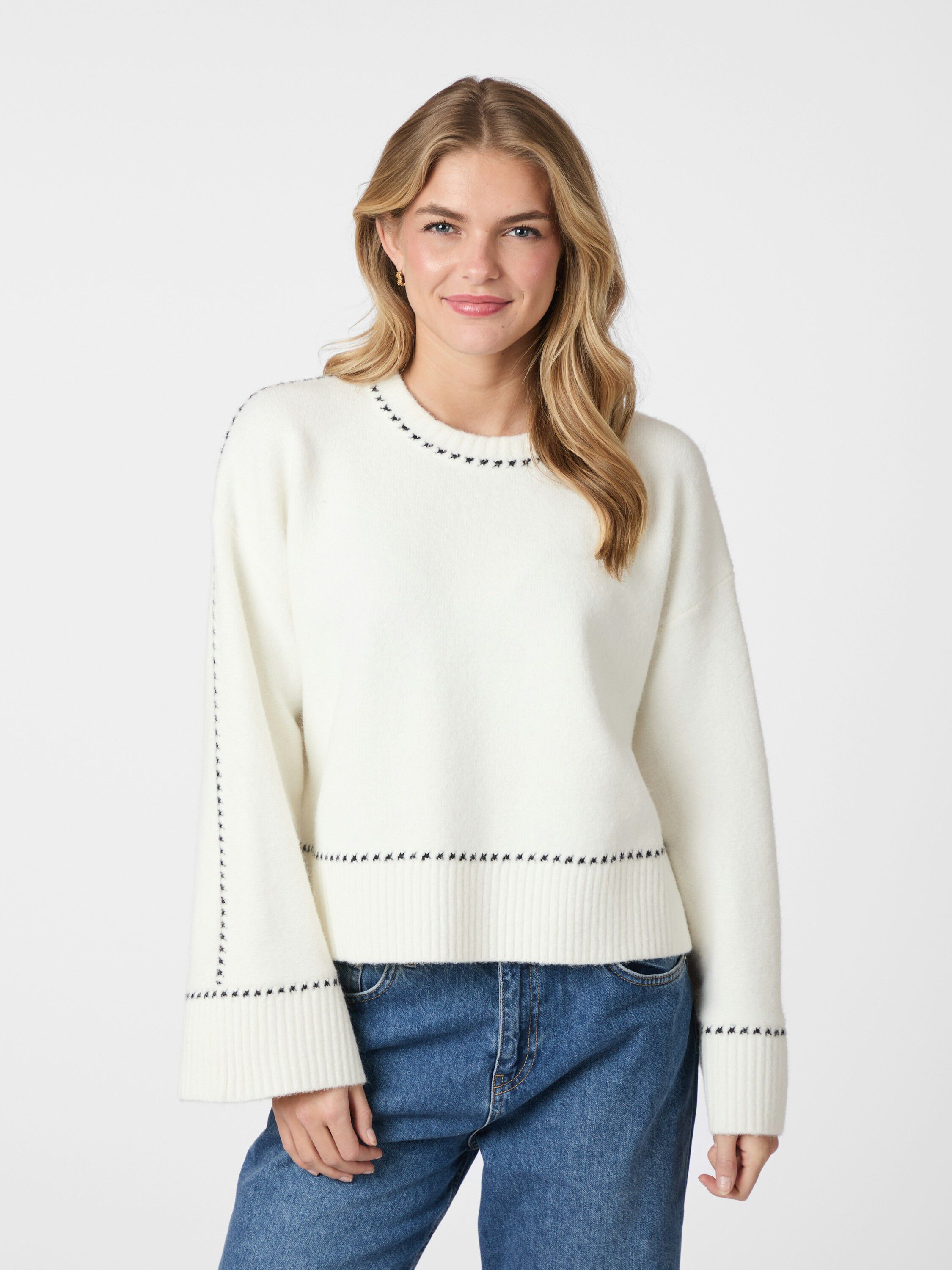 Roeme Knit Stitch Blouse