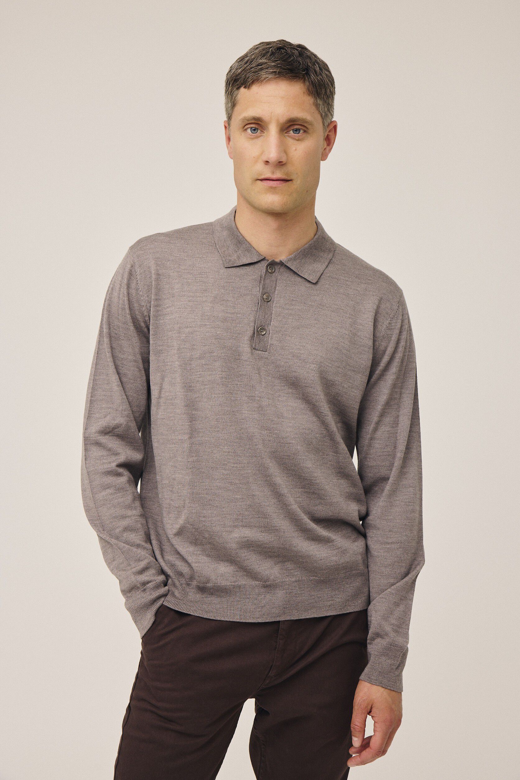 Morgan 6 Polo strik - 100% merinould RWS