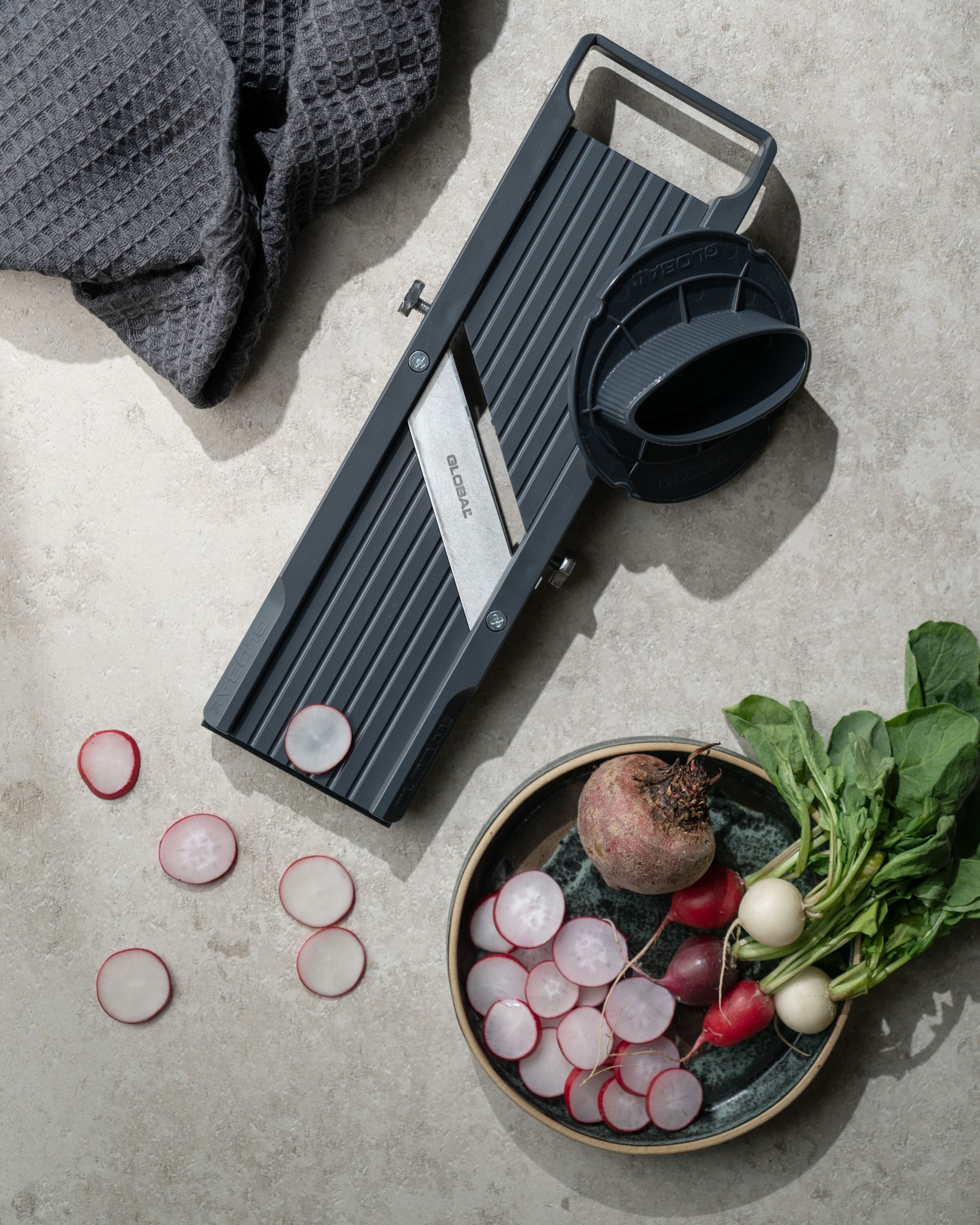 Mandolin 6,4cm gr&aring; - Global