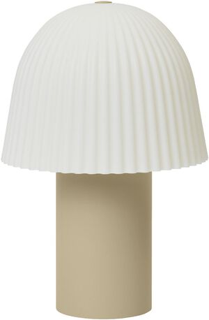 Frill Portable Lamp - Cashmere/Whit