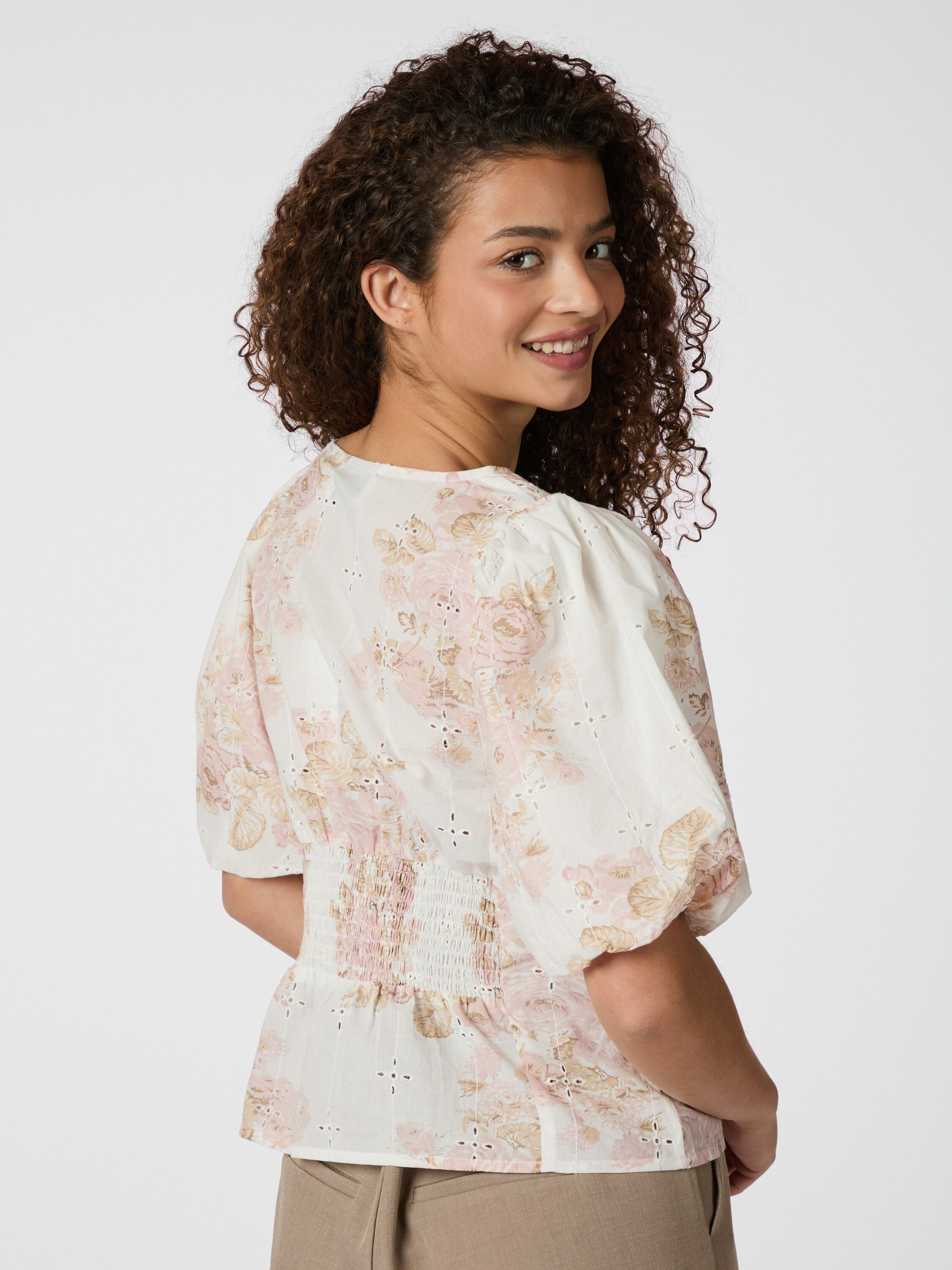 Timra Emb Rose Blouse