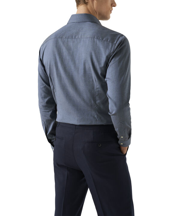 Slim Fit Herringbone Wrinkle Free Flannel Shirt