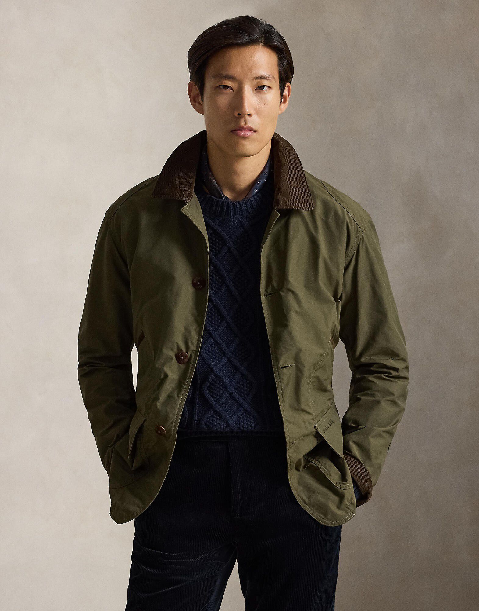 COTTON NYLON PW-WVN-JACKET