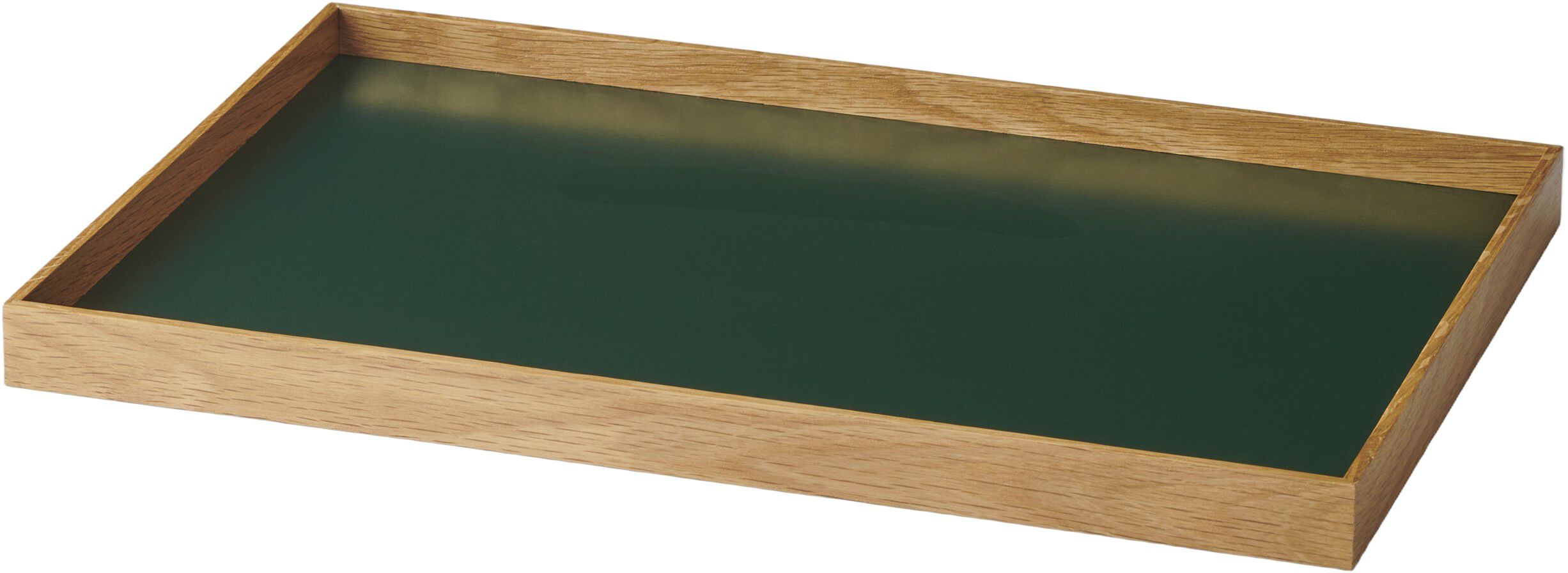 Frame tray medium oak/green