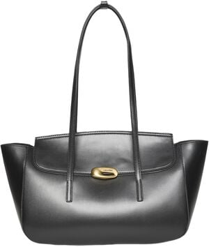 HARDWARE FLAP TOTE BAG