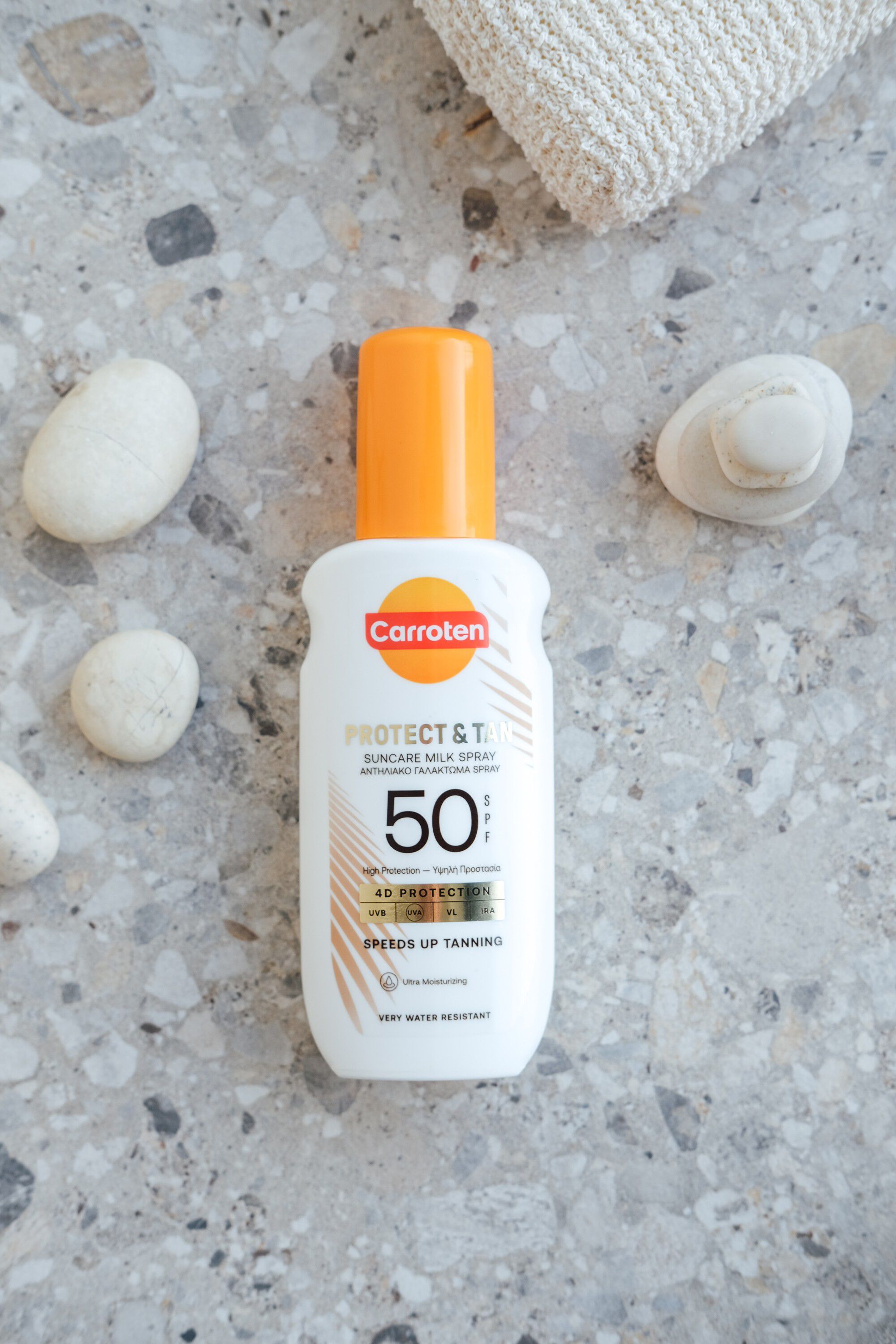Carroten Protect & Tan Body Milk Spray SPF 50