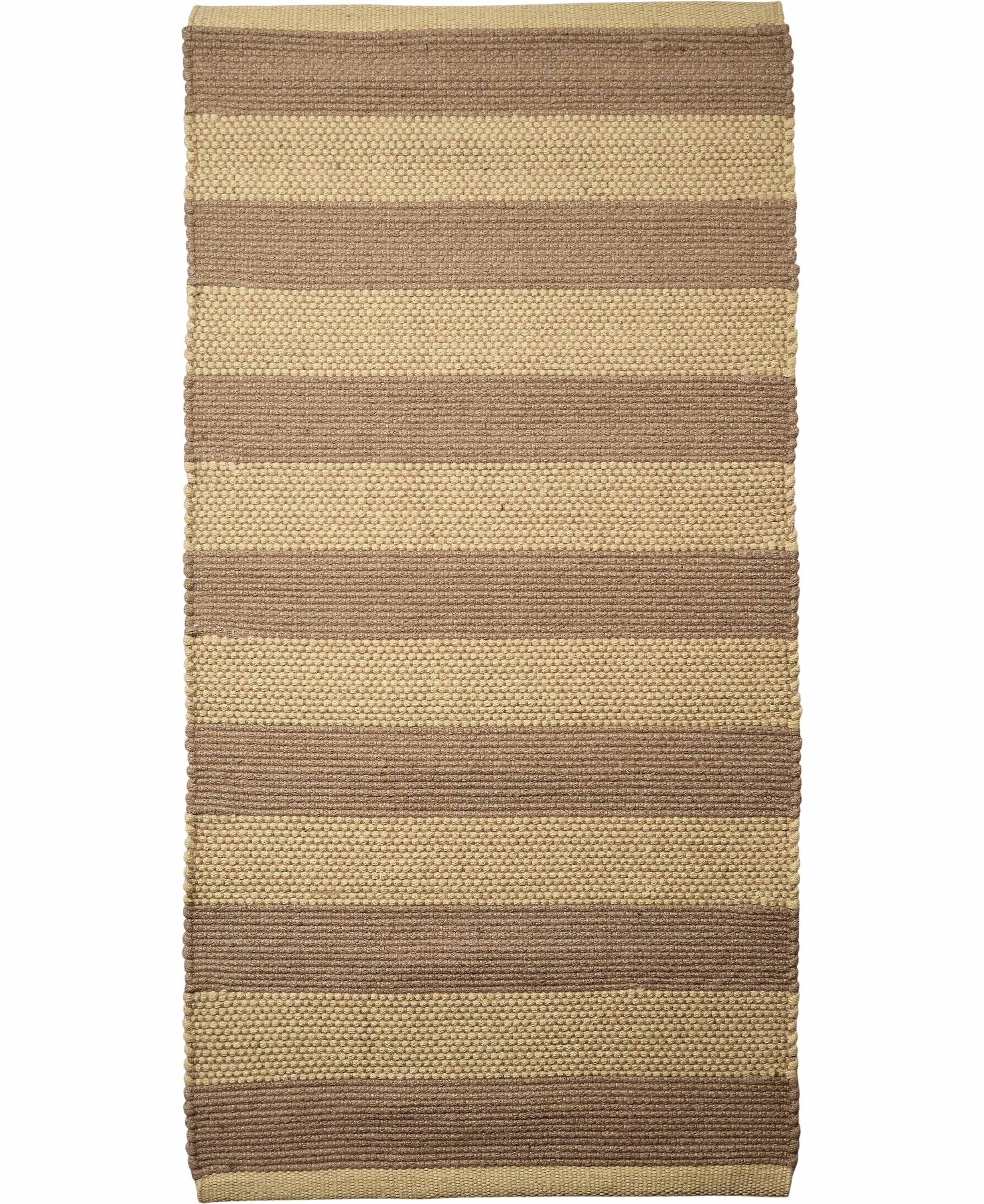 stripe/sand-gul, t&aelig;ppe