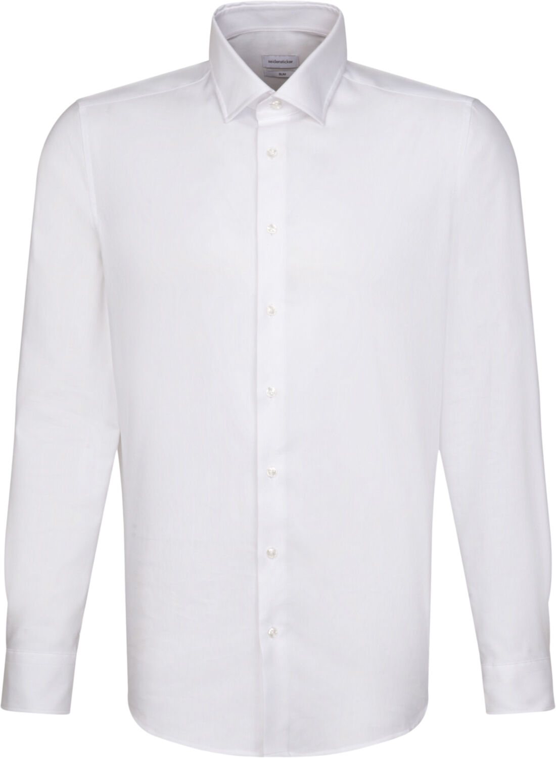 Performance shirt Slim Long sleeve Kent-Collar Uni