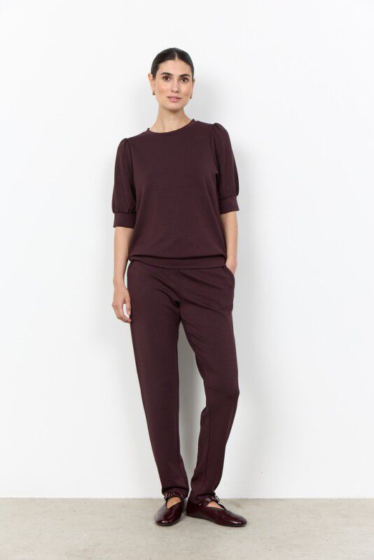 SC-BANU 83 Bluse M&oslash;rk blomme