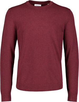 Soft viscose blend o-neck knit