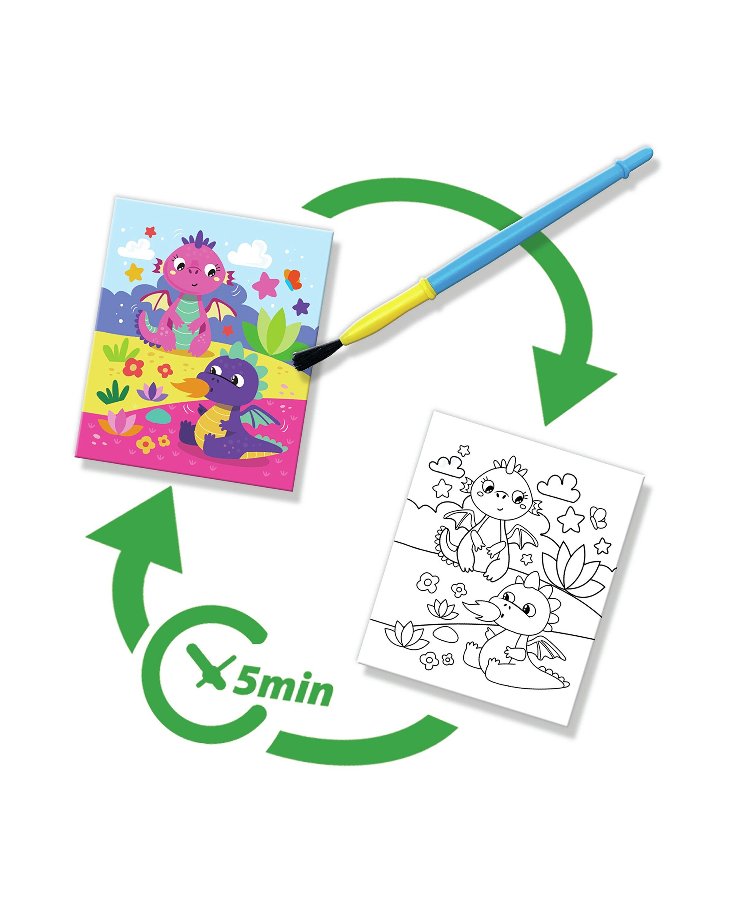 SES Creative - Farv med vand - Fantasi malebog