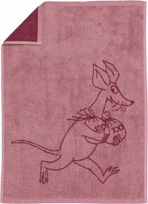 Moomin H&aring;ndkl&aelig;de 50x70 mauve