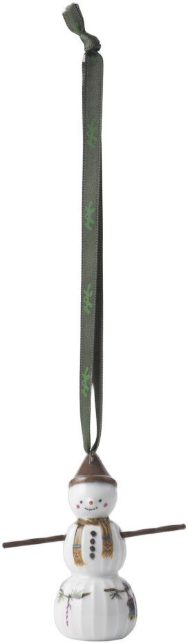 Hammersh&oslash;i Christmas Sn&oslash;gutt hengende H7 hvit m. deko