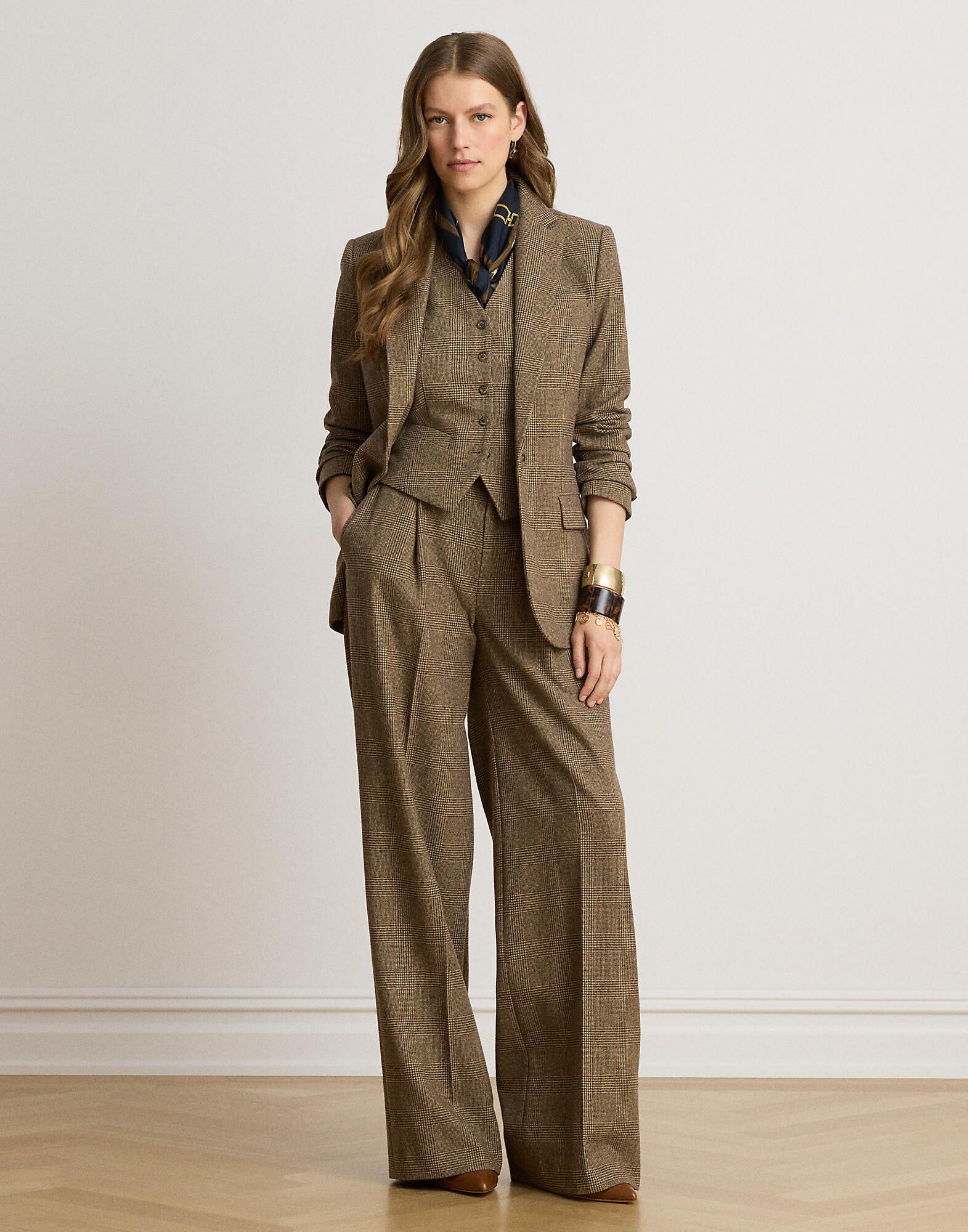 Y/D BRUSH WOOL SUIT-WVN-JACKET