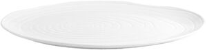 "Tallrik oval Boulogne 36 x 26 cm Vit"