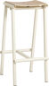 Taburete 8 Bar stool High Eggshell