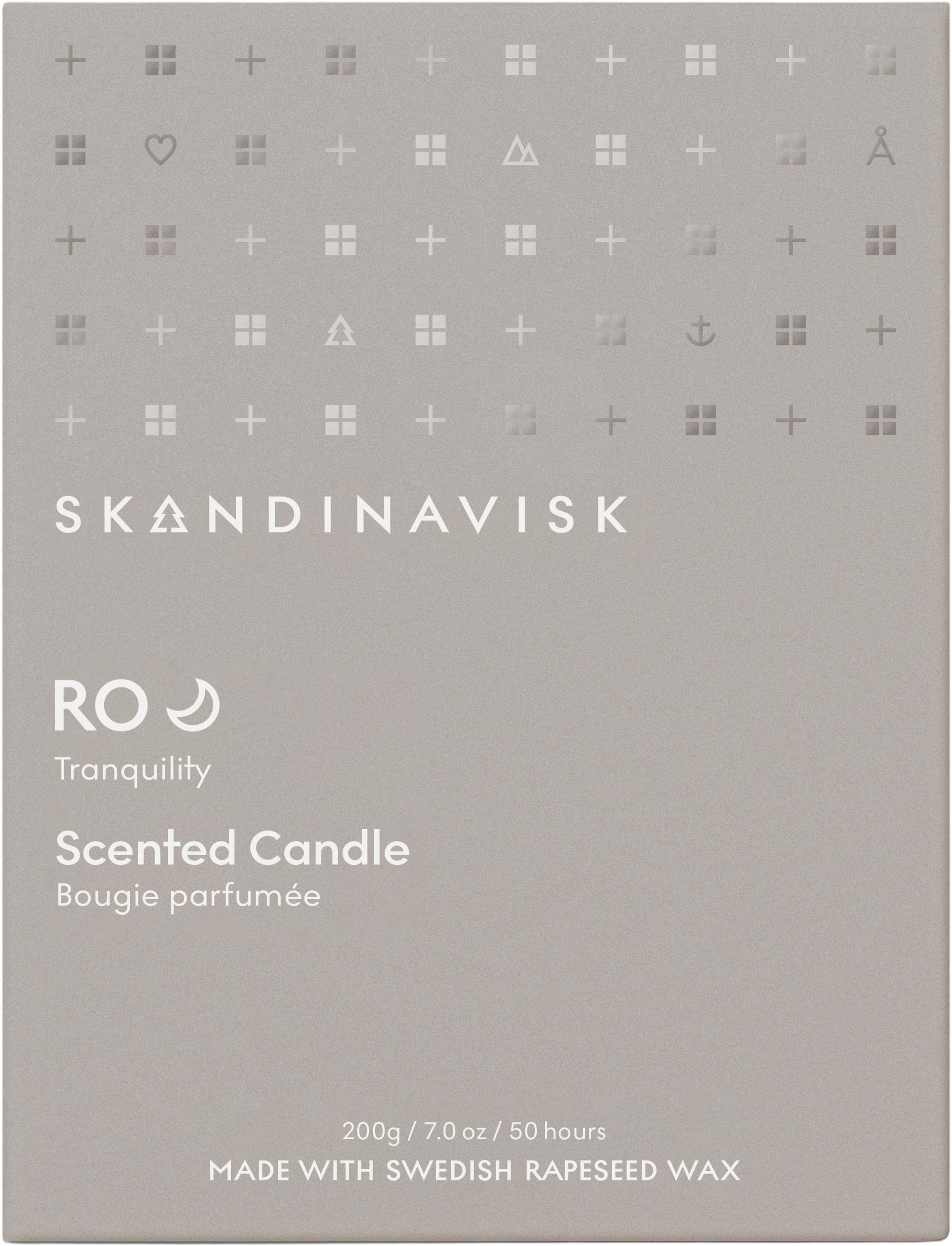 RO Scented Candle w Lid 200g