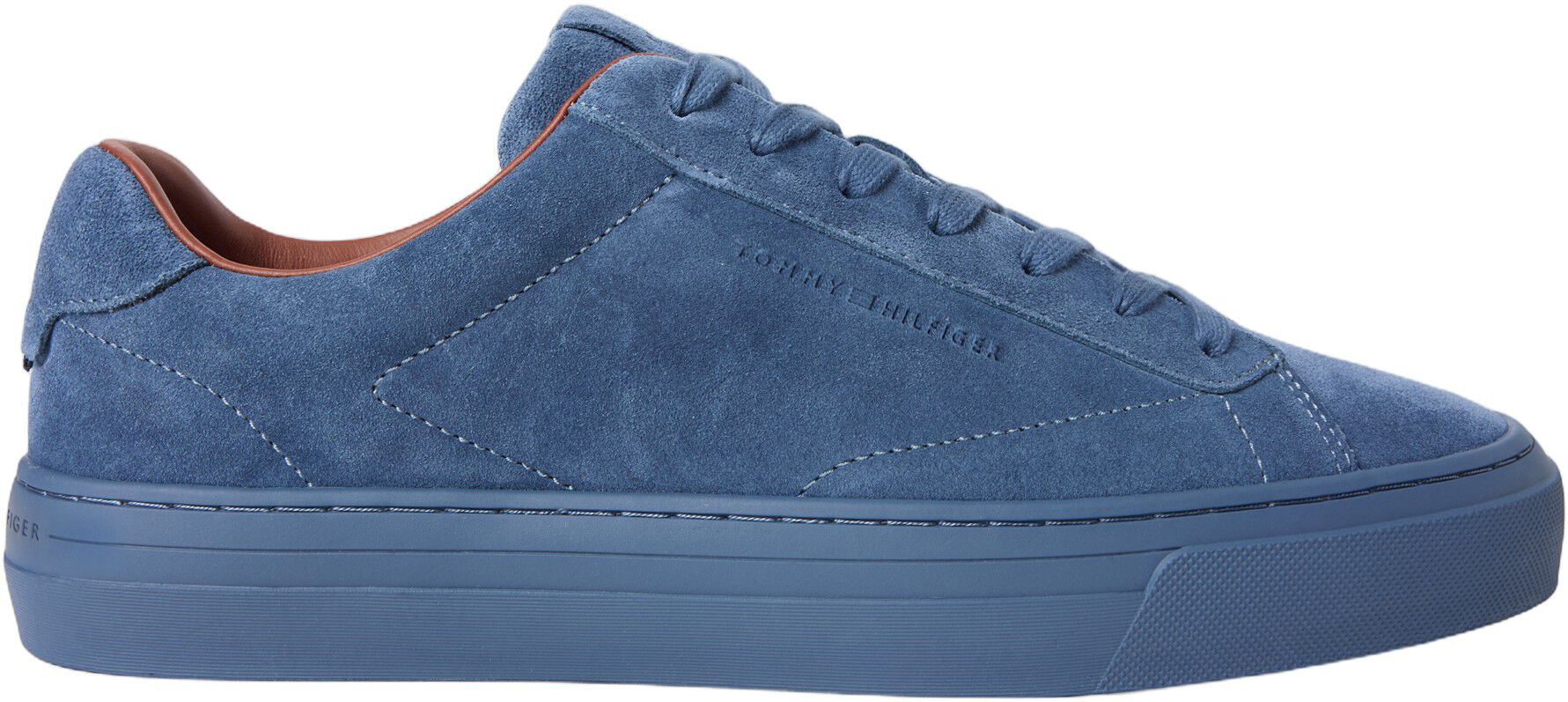 Premium Debossed Suede Trainers