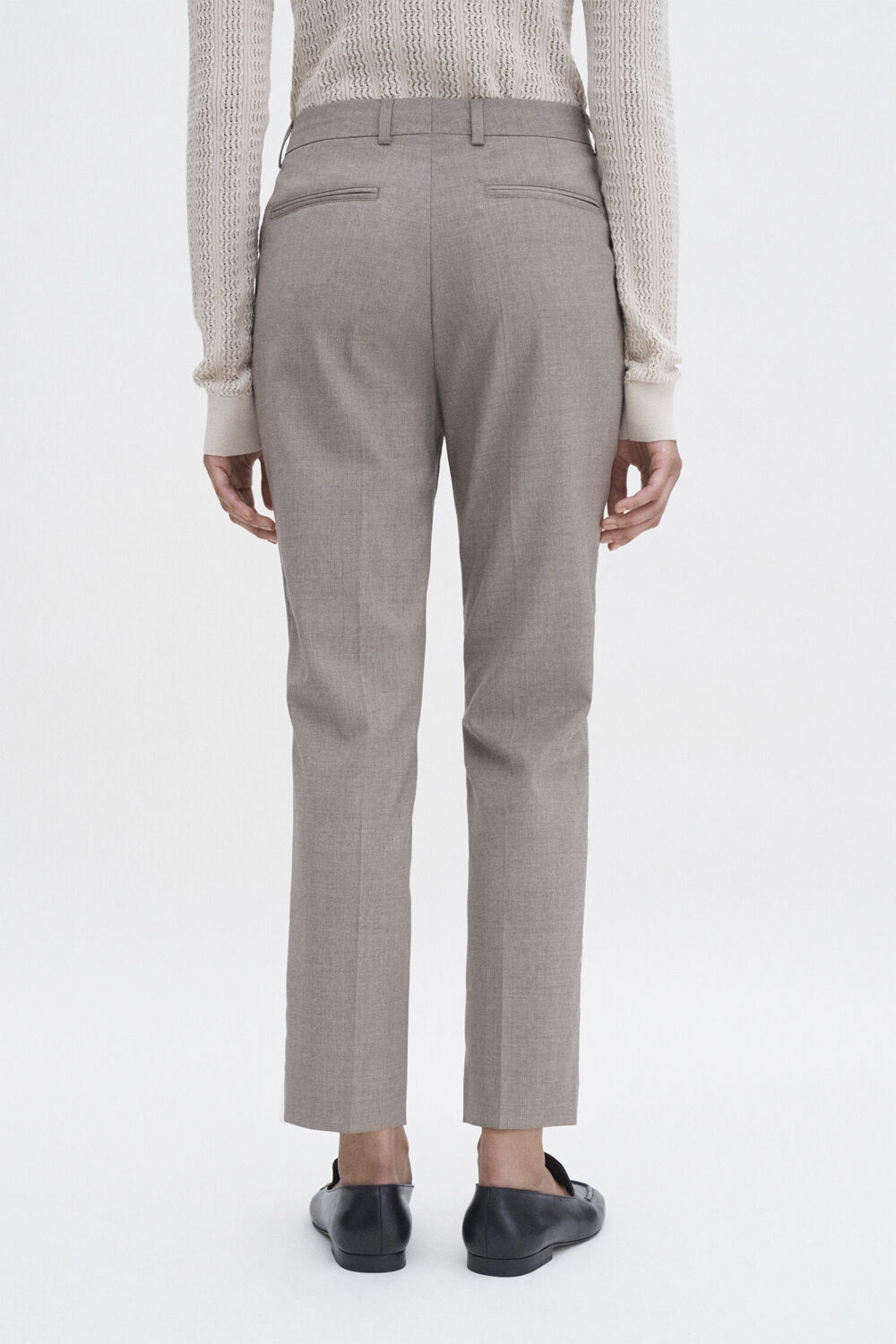 Emma Cropped Cool Wool Trouser