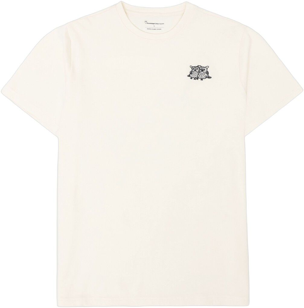 Regenerative Organic Cotton Chest Embroidery T-Shirt GOTS