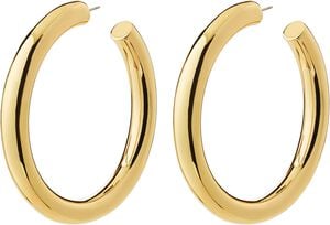 TOVIN hoop earrings gold-plated