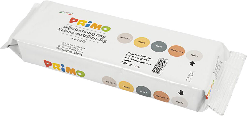 Selvh&aelig;rdende Ler, 1000g.