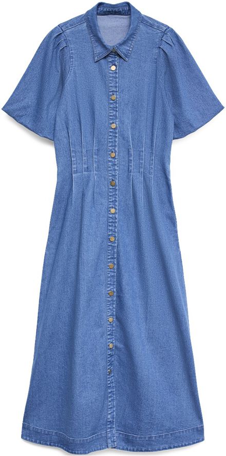 VMCASSIDY DENIM 7/8 DRESS EXP