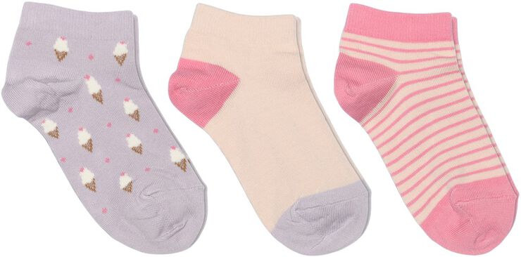 Ice cream sneaker socks 3-pack