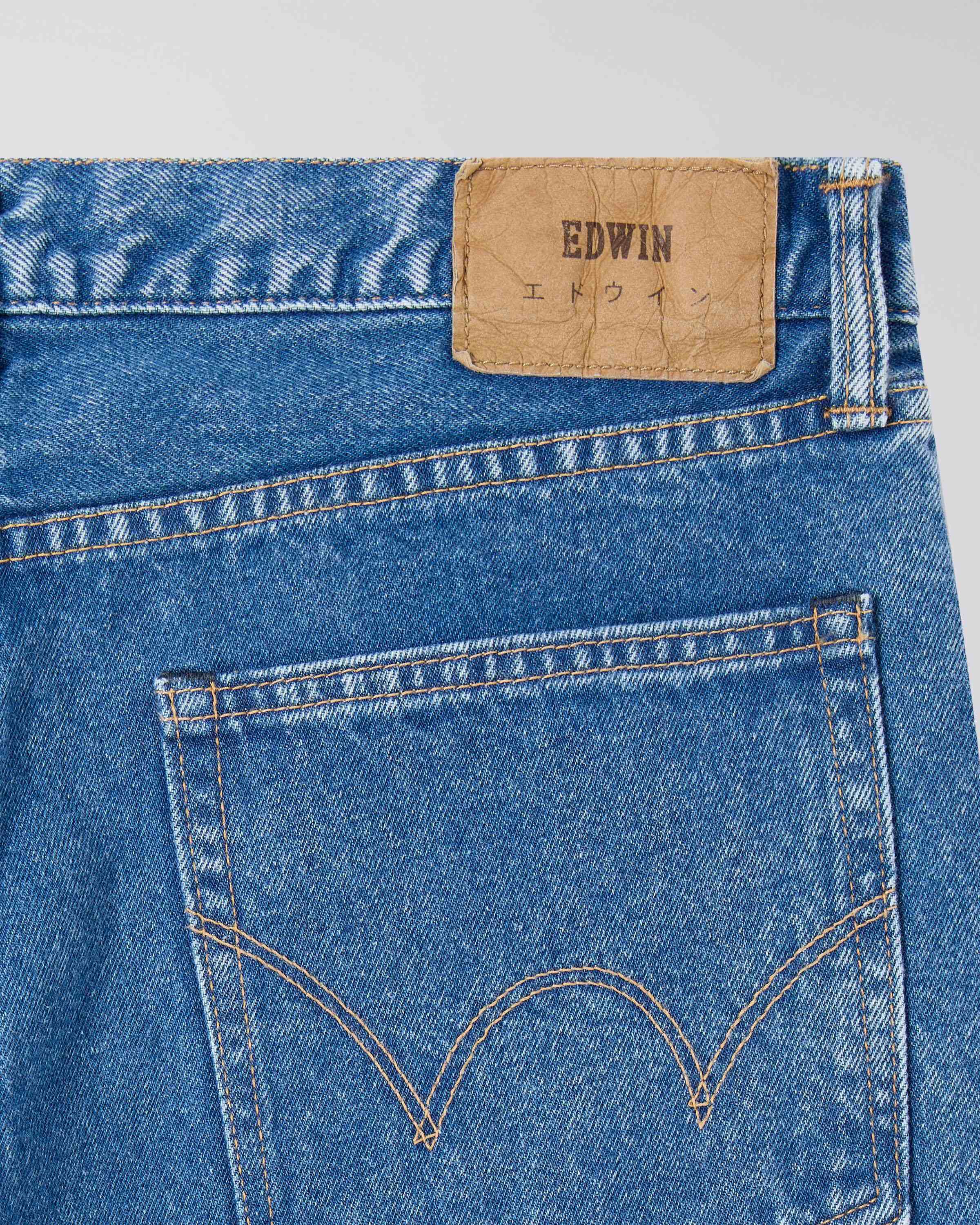 Loose Jeans - Blue - Mid Light Used