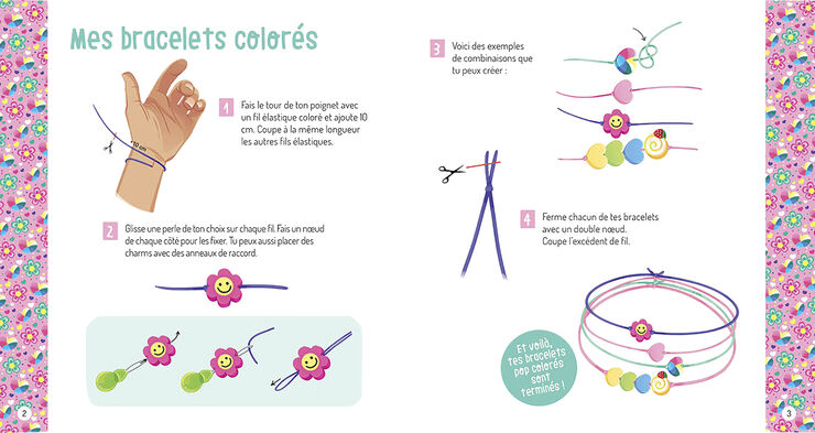 Auzou - Jewellery Factory - Pop og Neon armbånd