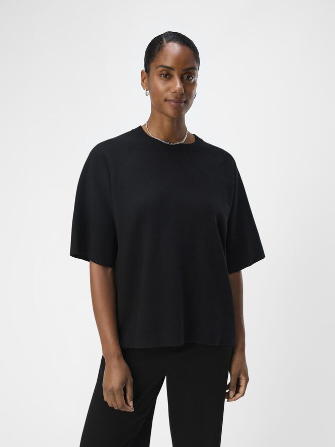 OBJREYNARD 2/4 KNIT PULLOVER NOOS