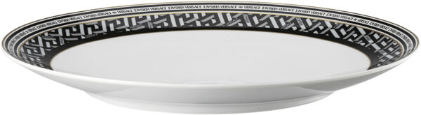 Plate 28cm, Signature Black, La Greca