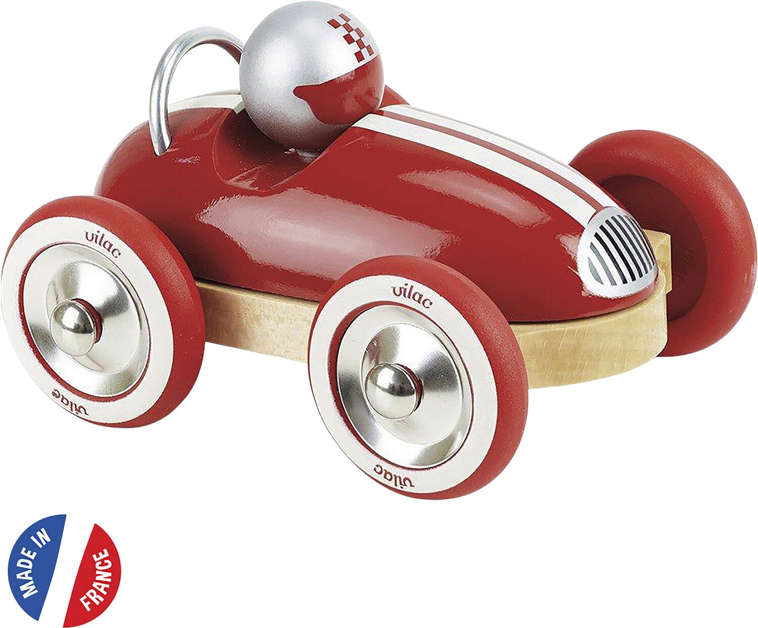 Vilac - Vintage Racerbil - R&oslash;d