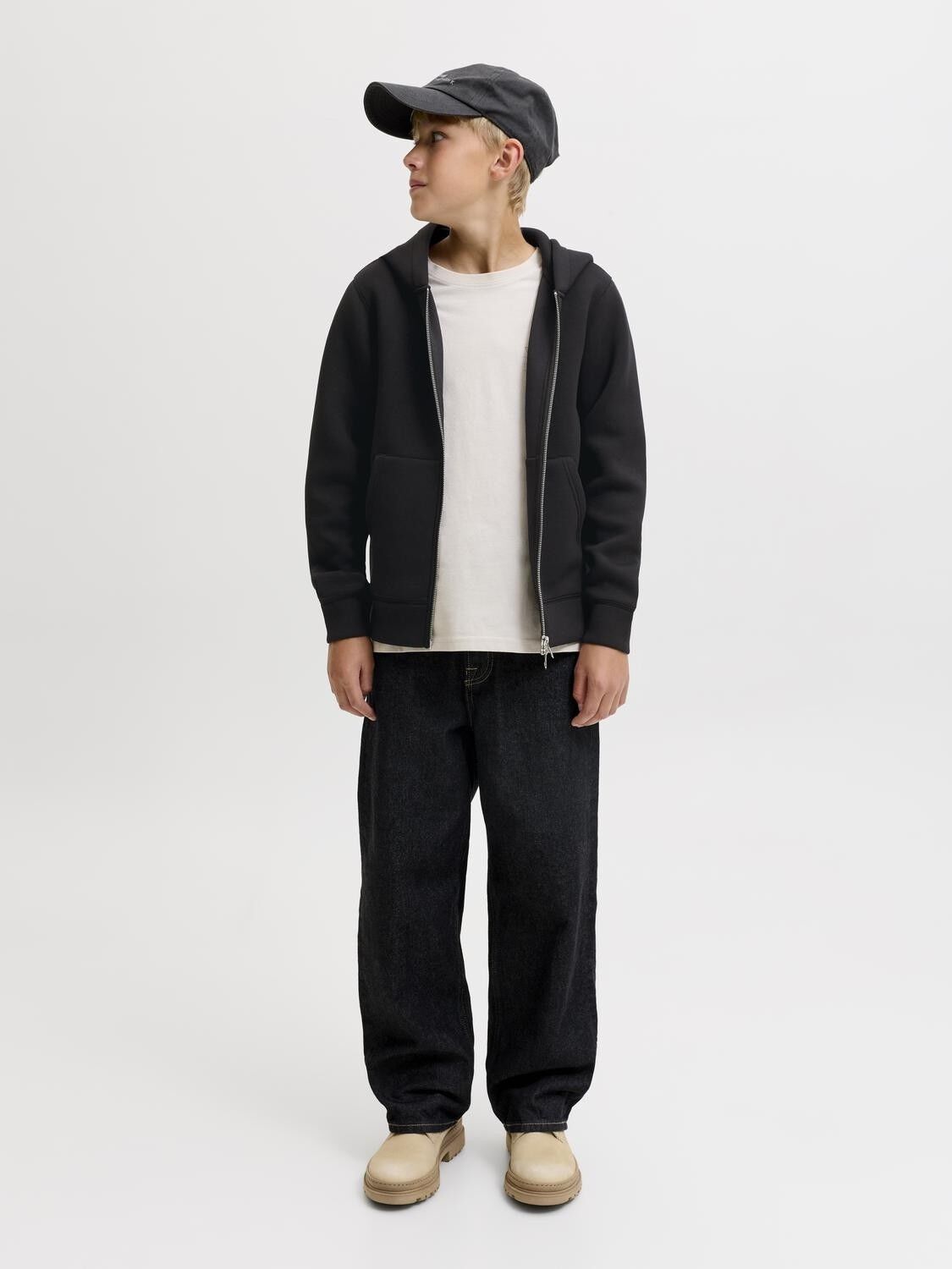 Jcolegacy Sweat Scuba Zip Hood Sn Jnr