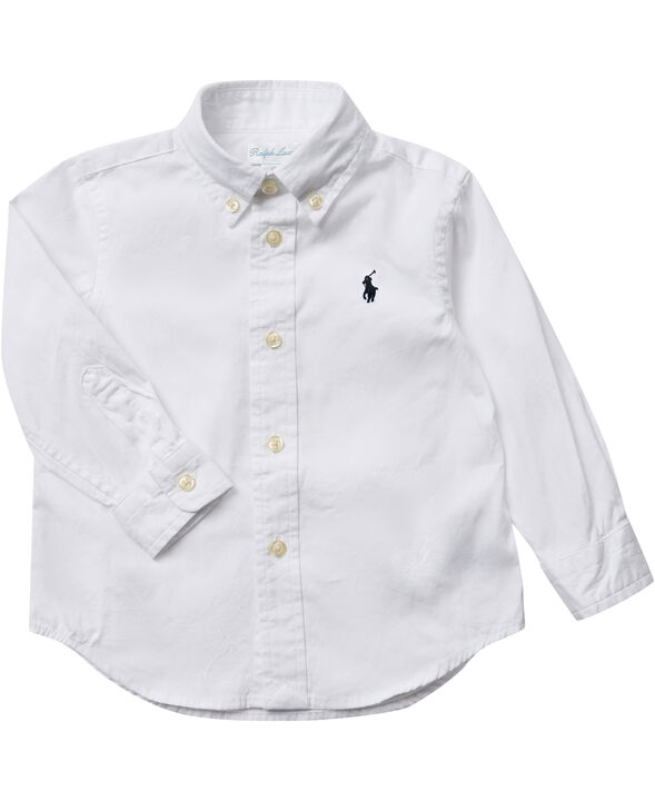 Striped Cotton Oxford Shirt