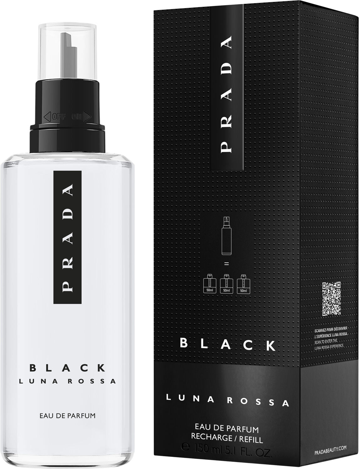 Prada Luna Rossa Black Refill 150ml