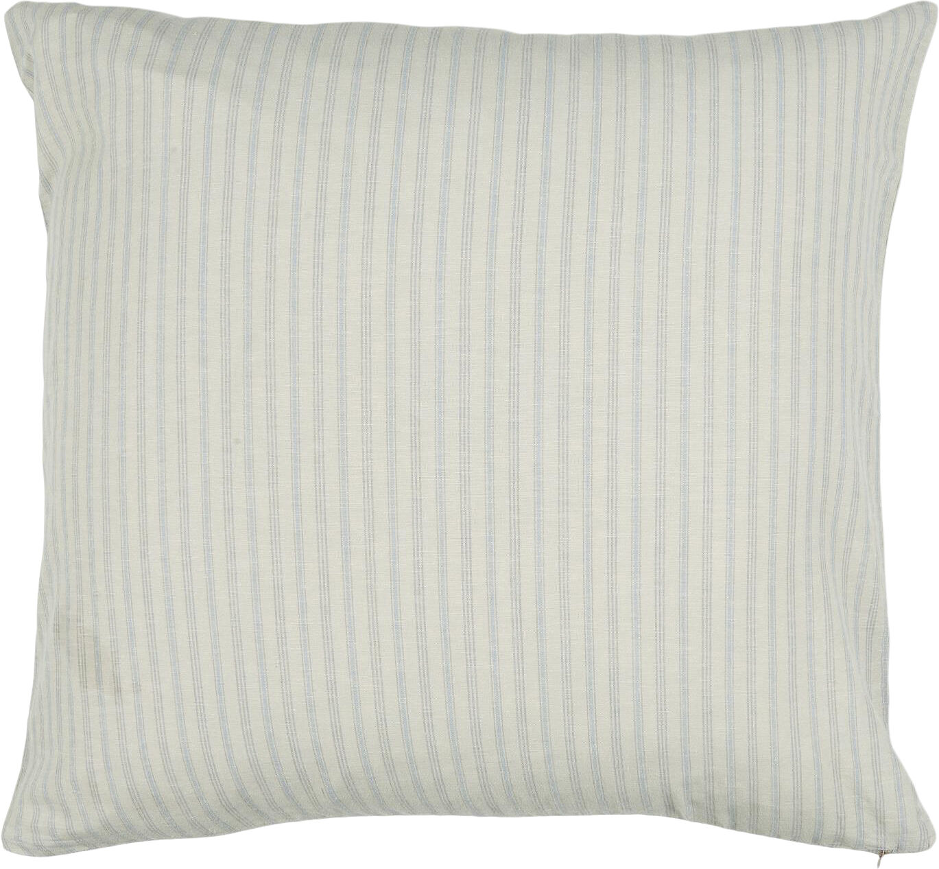 Pude natur m/lysebl&aring; striber