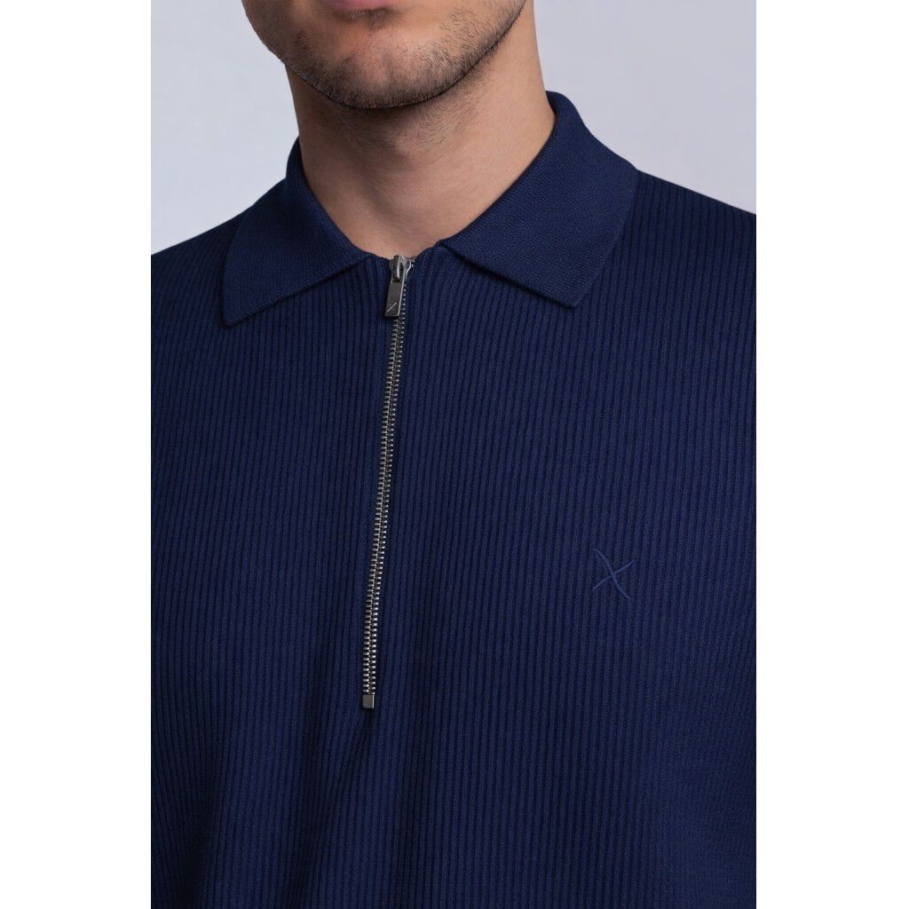 Karl knitted polo