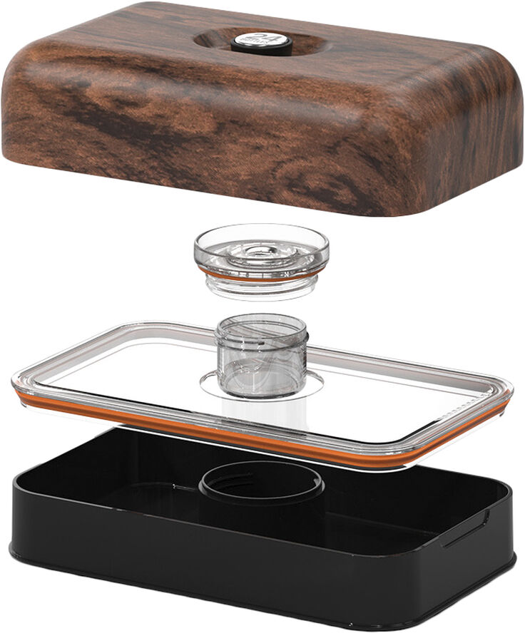 Lunchbox - Sequoia Wood