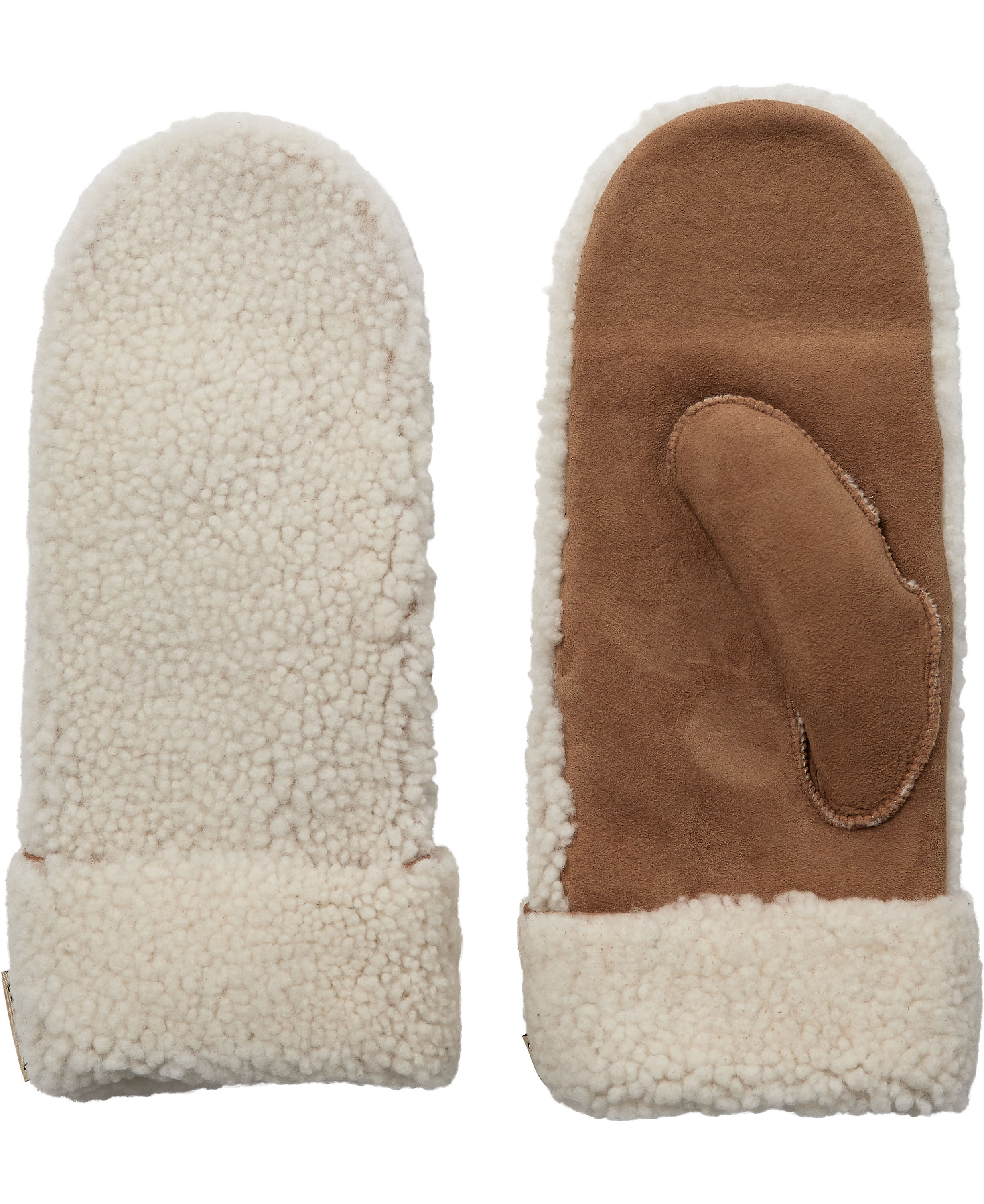 COLON - MITTENS - PALM OF SUEDE AND UPPER OF CURLY SHEARLING