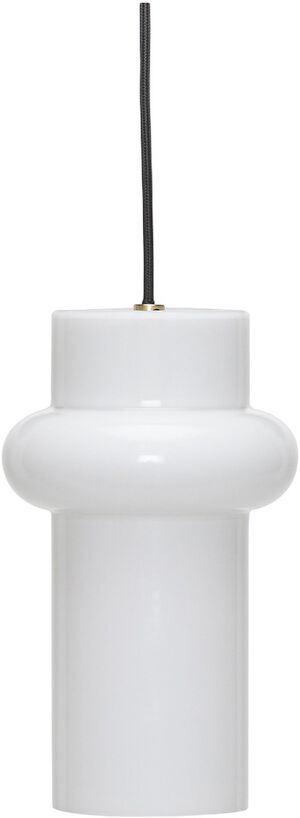 Pilule Pendant Up Shiny White