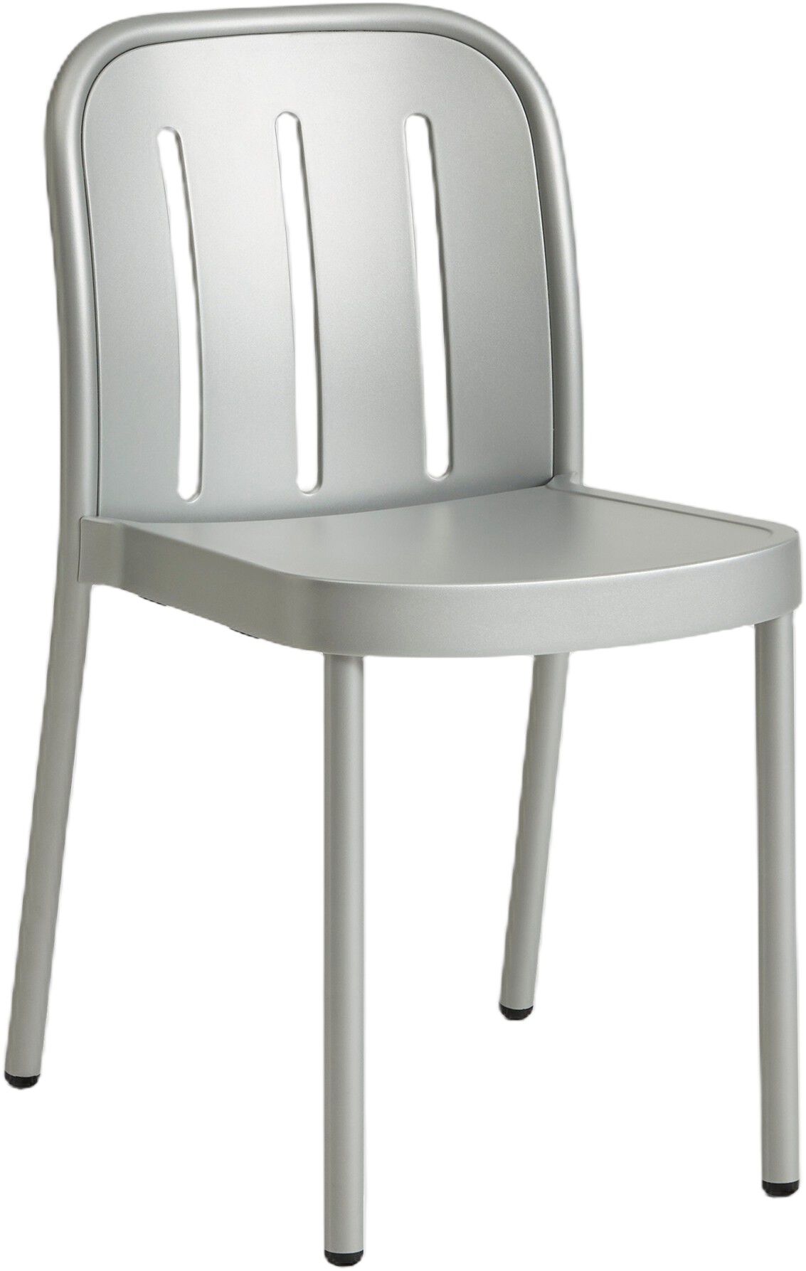 Deville Chair-Silver grey powder co