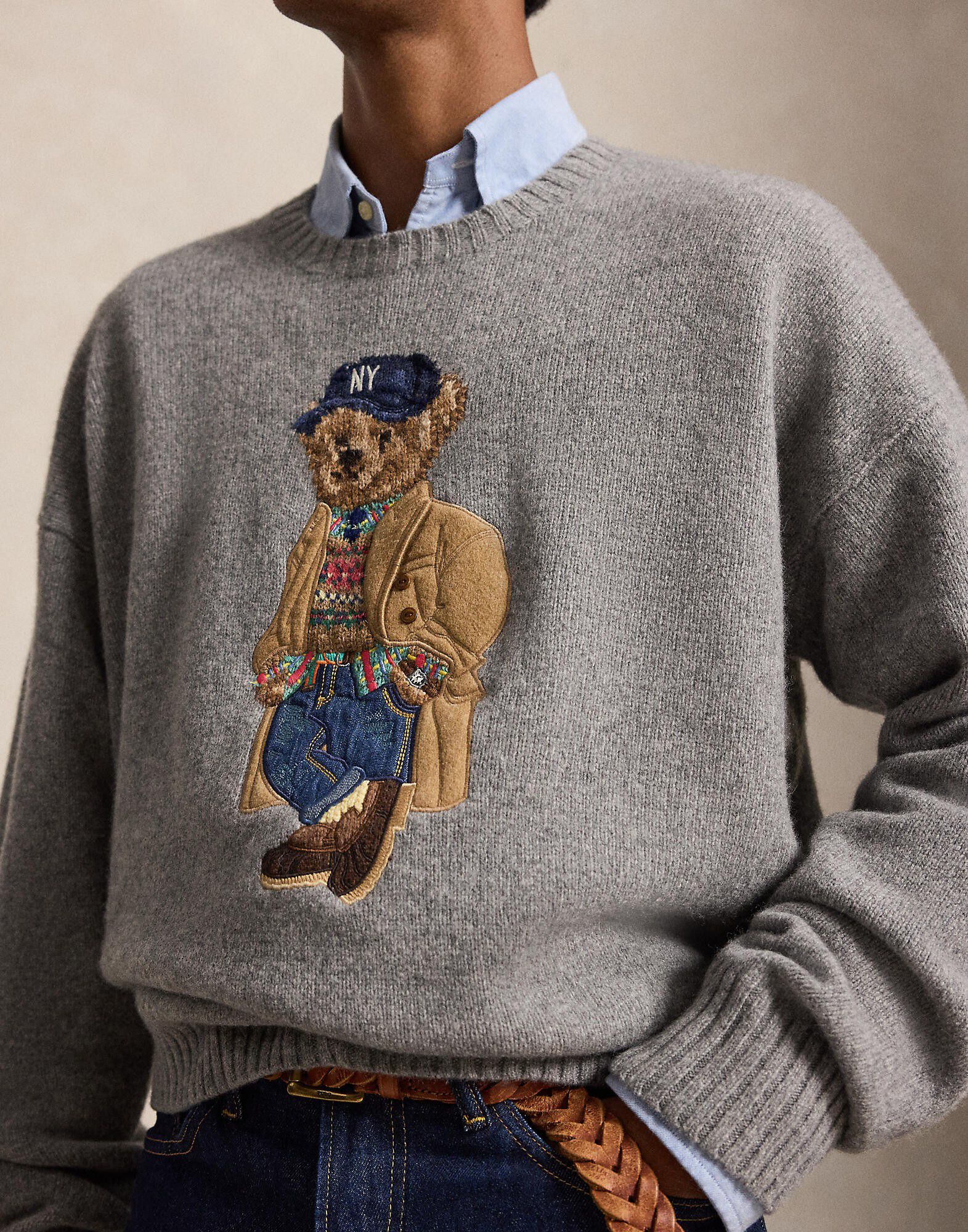 WOOL BLEND-SWEATER-PULLOVER