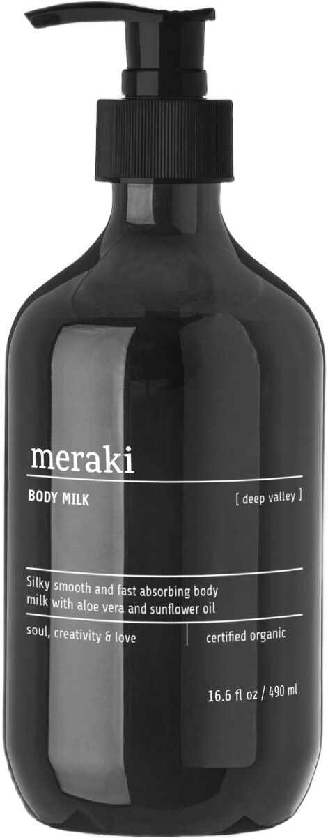 Body milk, Deep valley, 490 ml