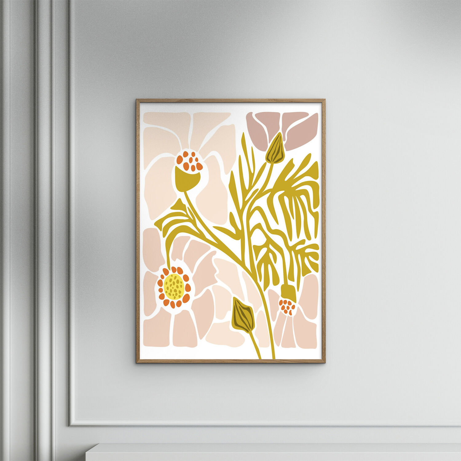 Affordable Art Prints x Annick - Soft Pink Flower