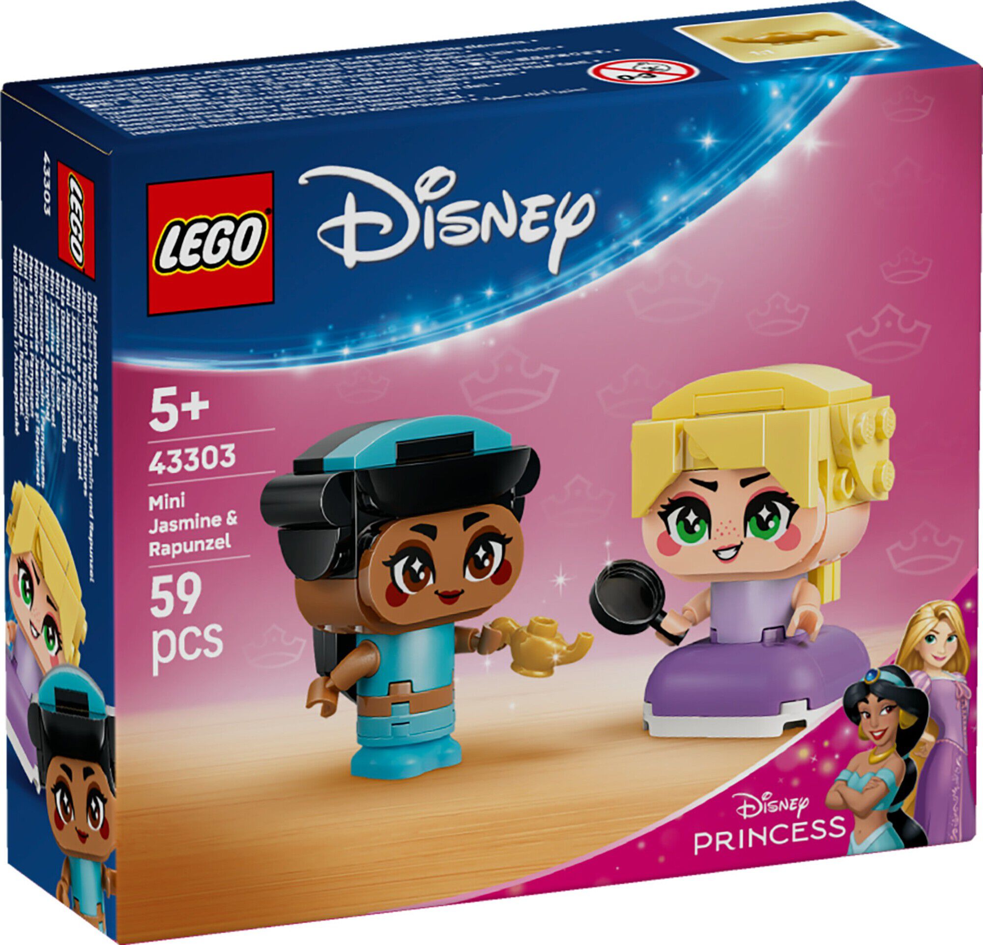 Minimodeller af Jasmin og Rapunzel 43303