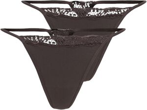 ONLVICKY LACE STRING THONG 2-PACK A